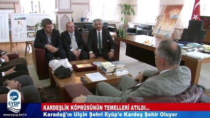 Kardeşlik Köprüsününü Temelleri Atıldı.