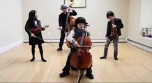 Küçük Çinli müzisyenlerden muhteşem smooth criminal performansı