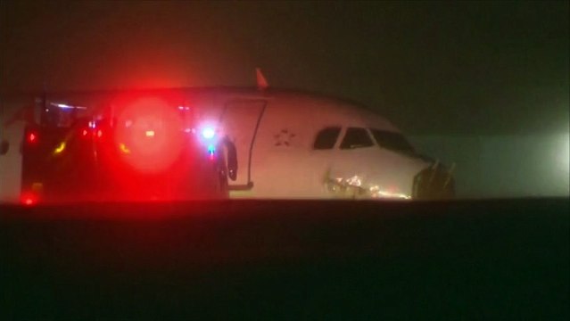 Une catastrophe aérienne évitée de justesse en pleine tempête de neige au Canada