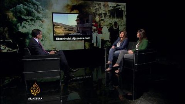 Meeting authors of online documentary on Syrian refugees