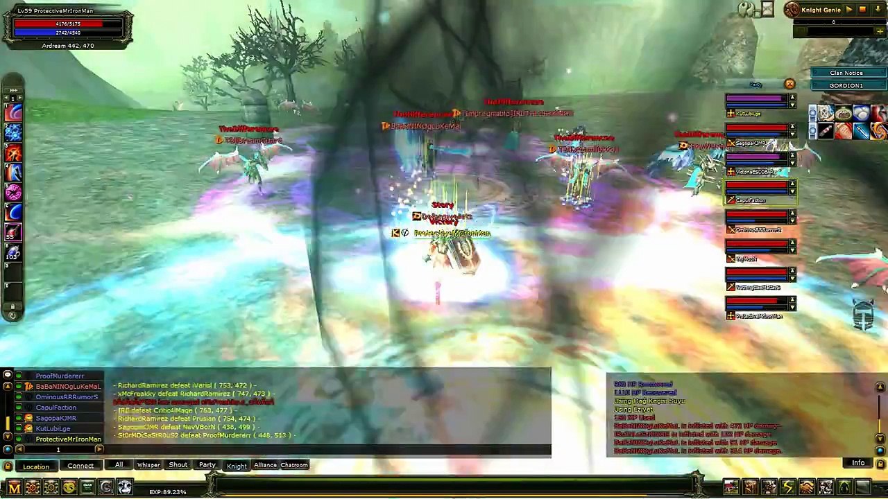 [Gordion] Victory Clan Ardream PK Movie - 1 -