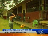 Instalaciones donde funcionaba escuela está en malas condiciones