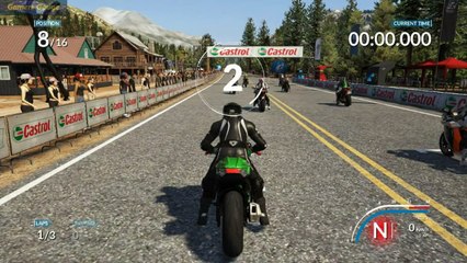 Ride - Sierra Nevada Full Circuit, Kawasaki ZX10R G&R easy AI