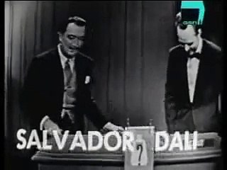 Salvador Dali on Tv Show - What's in My Line