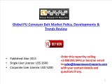 Global PU Conveyor Belt Industry Project Schedule Overview Analysis