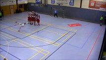 Enorme jet franc direct à 11m ! (handball)