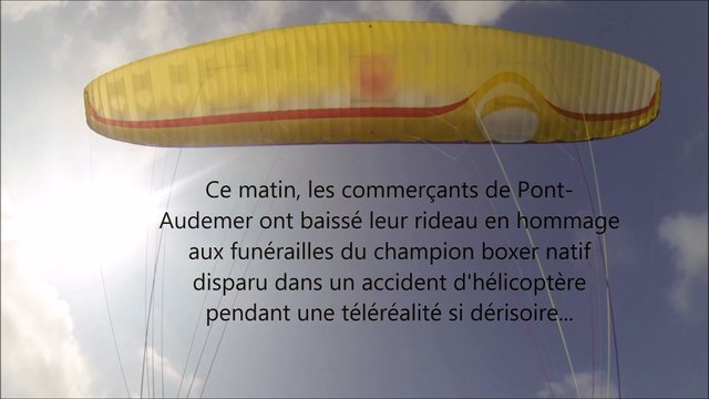 vol au dessus de fecamp