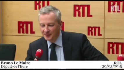 Bruno Le Maire : «J’espère qu’on pourra parler de triomphe en 2017»