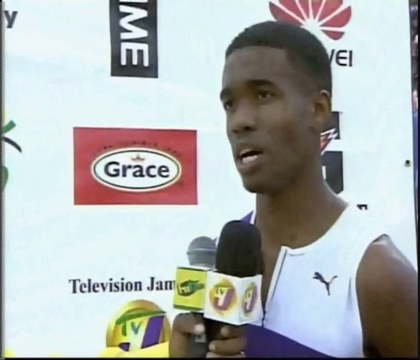 Interview With Akeem Bloomfield (KC) - Class One 400m Winner & Record Holder - Champs 2015