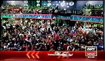 Shahid Afridi singing “Mauka Mauka” in a TV Show