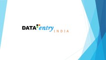 Online Data Entry Services in India