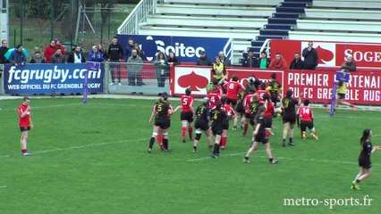 Rugby Féminin : Amazones Sassenage - Chilly Mazarin (5-7)