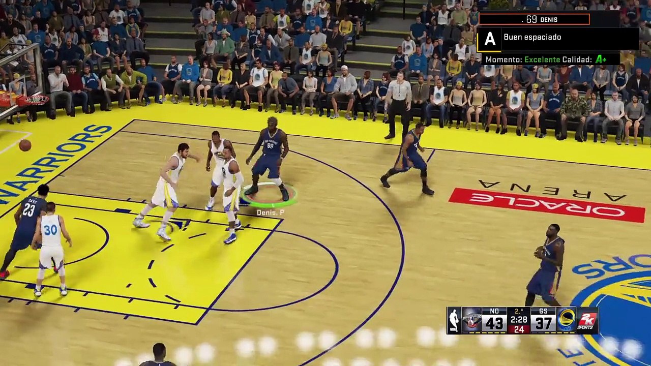 NBA 2K15 MY CAREER -apos atualização vs golden state warriors