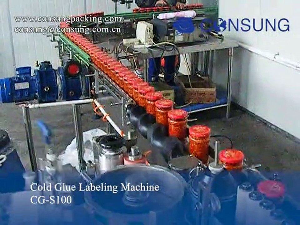 wet glue labeling machine