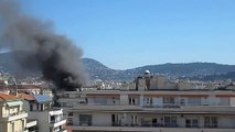 Violent feu d'appartement à Nice: 7 blessés dont un bébé