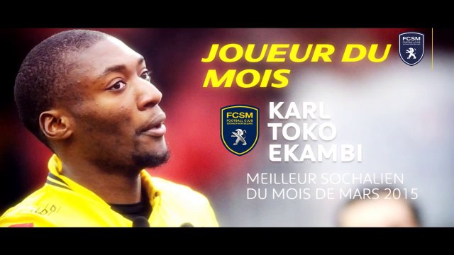 Karl Toko Ekambi élu Joueur du Mois de Mars