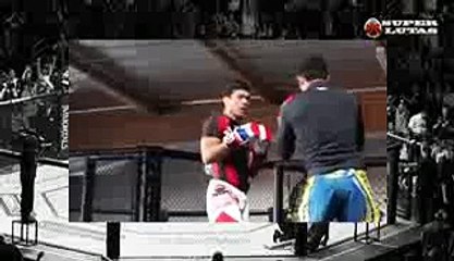 Lyoto leva ‘surra no abdômen’ com mais de 20 chutes no treino