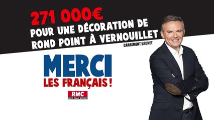 Merci les Français - 271 000€ pour une décoration de rond-point à Vernouillet