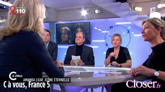 C à vous - Amanda Lear clashe Marion Cotillard