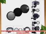 Eggsnow Lens Filter Ring Adapter   58MM Neutral Density (ND2 ND4 ND8) Professional Photography