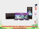 Hoya 52mm Digital Filter Kit - HMC UV(C) Circular Polarising