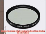 Hoya NDx2 52mm Neutral Density Lens Filter