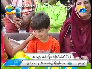 Amir Liaqat Bacho Se Janwaron Ki Awazein Nikalwane Lage or Pk Hussain Ka Dance Bhi Dikhaya