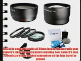 Must Have Lens Kit includes 2.0X Telephoto and 0.45X Wide Angle High Definition Lenses   Macro