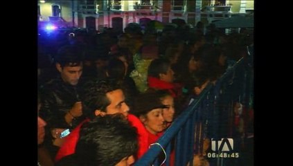 Quito se unió a la campaña mundial "La hora del planeta"