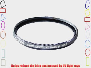 Tiffen 62HTHZE86 62MM Digital HT HAZE 86 Titanium Filter