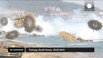 Military drill in South Korea