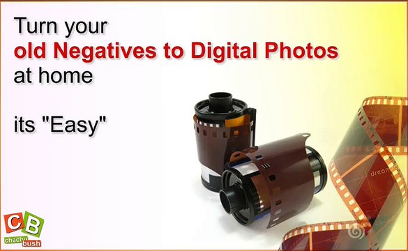 how to make digital photos from negative