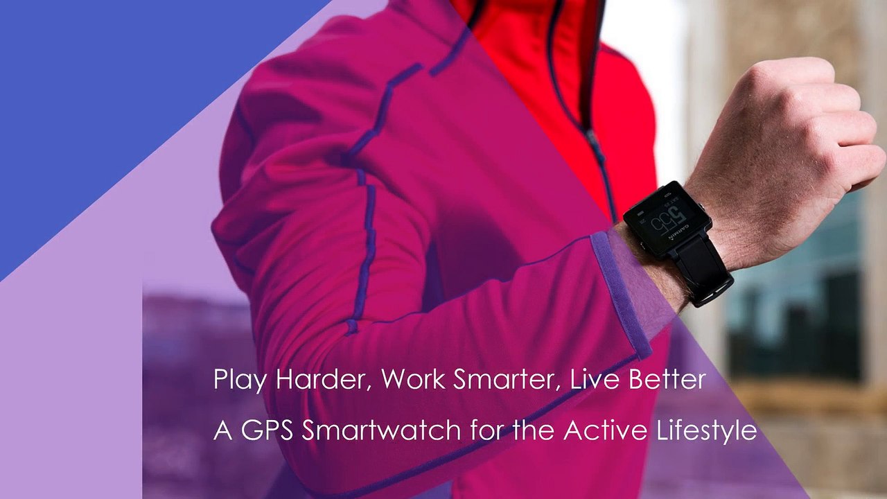 Garmin vivoactive GPS Smart Watch with Heart Rate Monitor