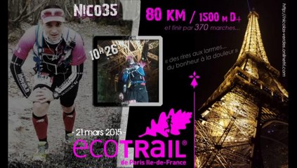 Ecotrail Paris 80km - Nico35