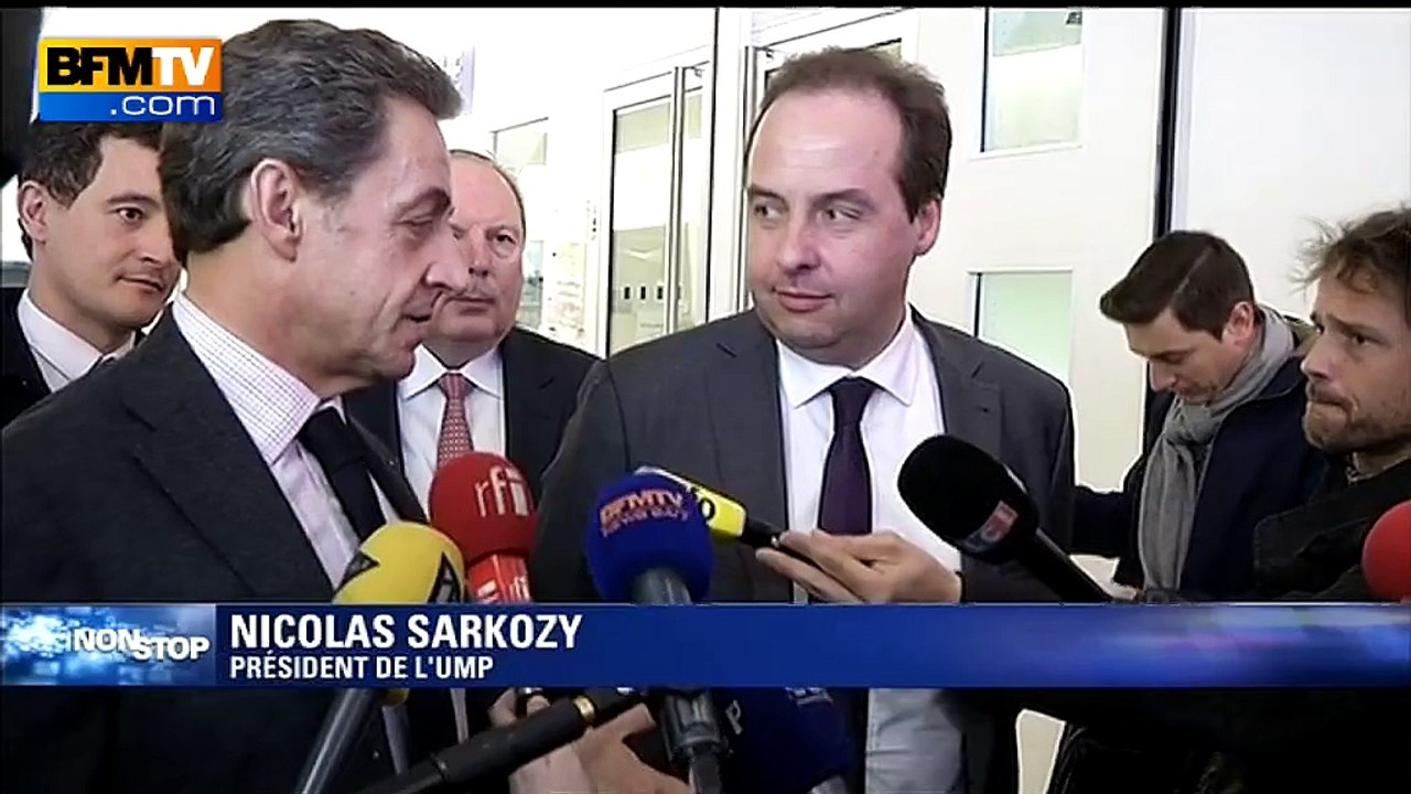 Nicolas Sarkozy reçoit Jean-Christophe Lagarde: "La stratégie de l'union a été plébiscité"