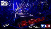 The Voice - L'émotion de Zazie face l'interprétation de Yassine Jebli, sur la chanson 