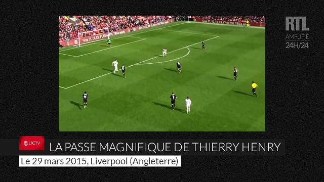 La passe magnifique de Thierry Henry