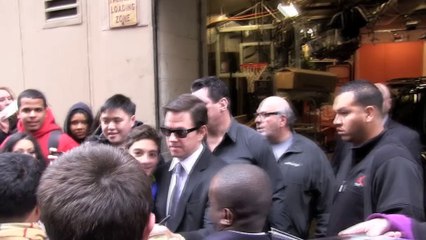 Mark Wahlberg comienza su rutina de ejercicios a las dos de la mañana