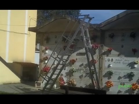 Aversa (CE) - Cimitero, l'Aifvs: Le scale ora sono davvero sicure? (30.03.15)