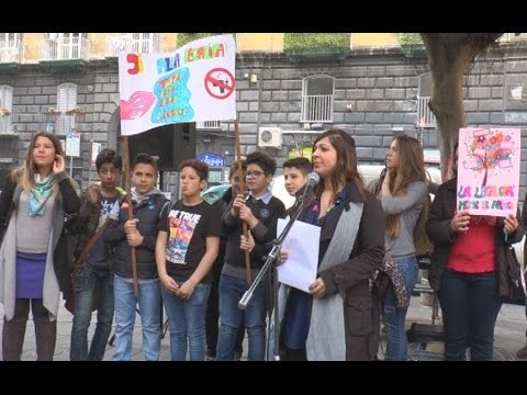 Napoli - La Città ricorda Annalisa Durante, vittima innocente di camorra (27.03.15)