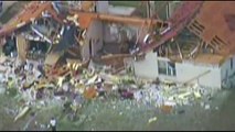 USA - I danni del tornado in Texas