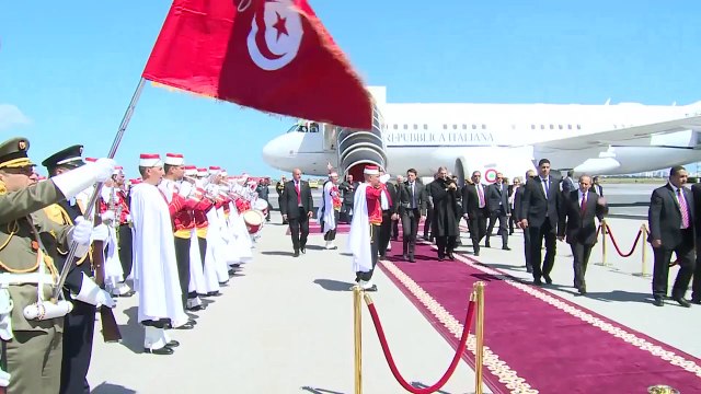 Tunisi - Renzi alla marcia Repubblicana contro il terrorismo (29.03.15)