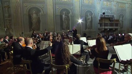 Roma - Mattarella al "Concerto per L'Aquila"(29.03.15)