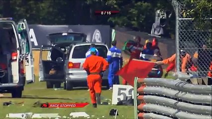 A deadly race car crash