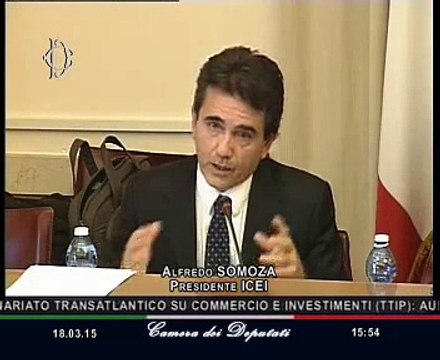 Roma - Audizione Istituto cooperazione economica internazionale (18.03.15)