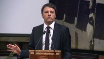 Roma - Intervento di Renzi all'inaugurazione dell'anno accademico (17.03.15)