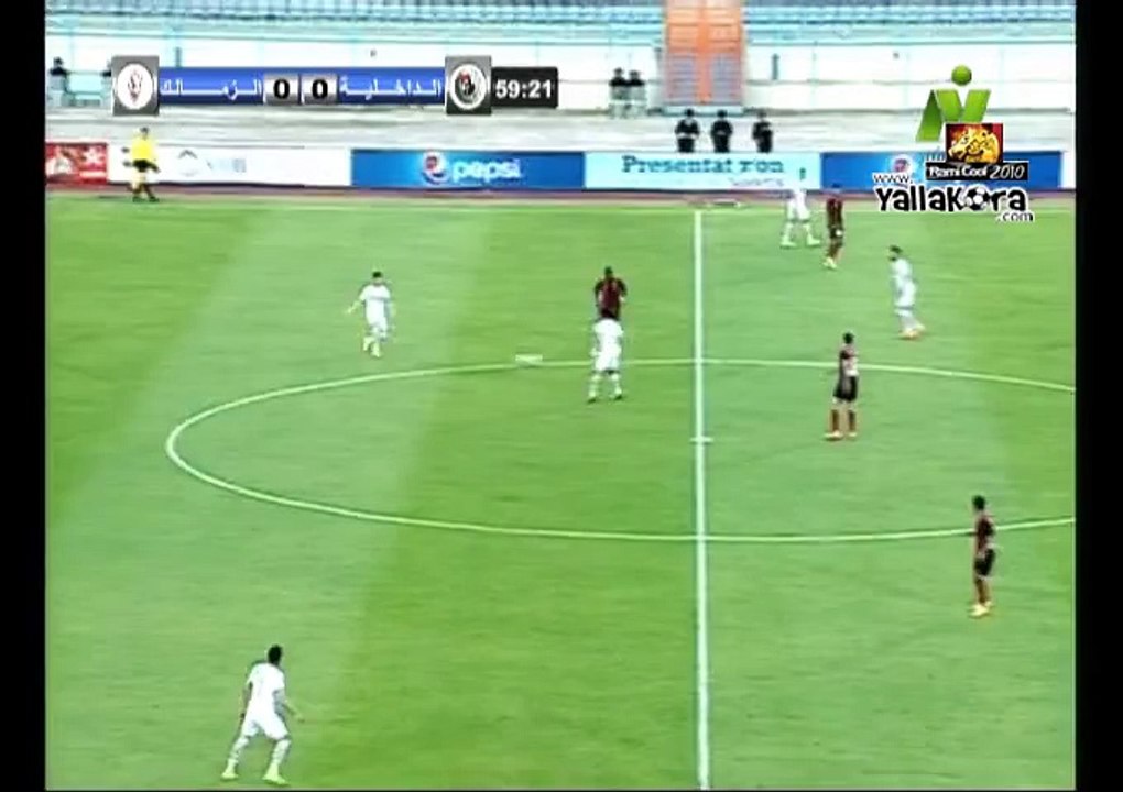 حفني يرواغ 4 لاعبين من الداخليه