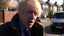 Boris Johnson unveils 'contract' election leaflet