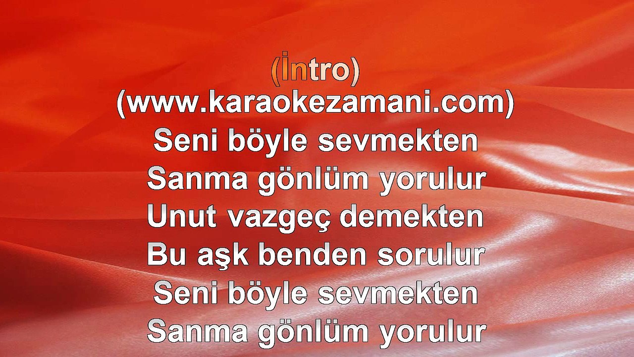 Ayfer Er & Yılmaz Morgül - Aşk Benden Sorulur - (2013) TÜRKÇE KARAOKE