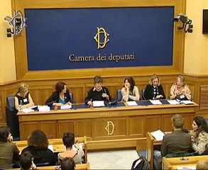 Roma - Conferenza stampa di Pia Elda Locatelli (03.03.15)